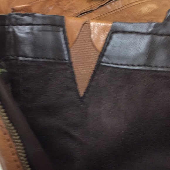 SAM EDELMAN TALL CRUSHED LEATHER BOOTS.WORN 1X EUC - Picture 8 of 8